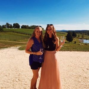 Urban Outfitters Chiffon Maxi Skirt